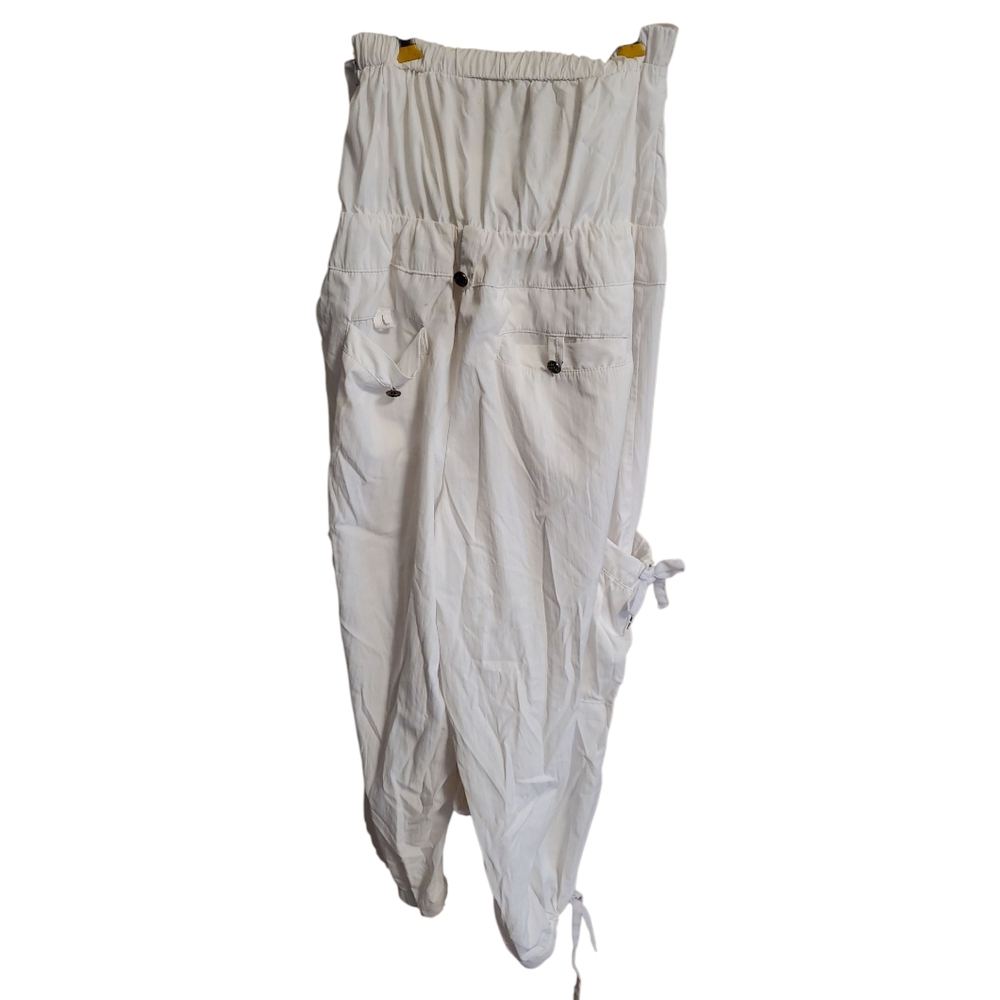 Womens Sean John White Drawstring Pants Size Medium